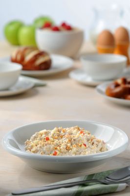 Ein guter Start in den Tag: Das optimiX Haferfrühstück versorgt die Kinder mit wichtigen Vitaminen und Nährstoffen. Haferfrühstück
